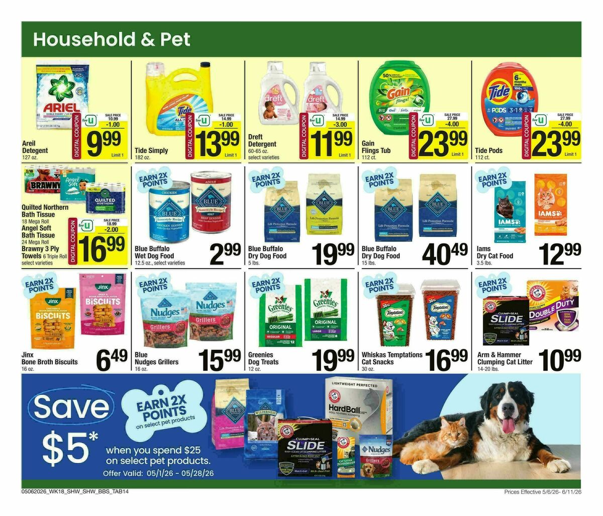 Shaw's Big Book of Savings Weekly Ad from May 6