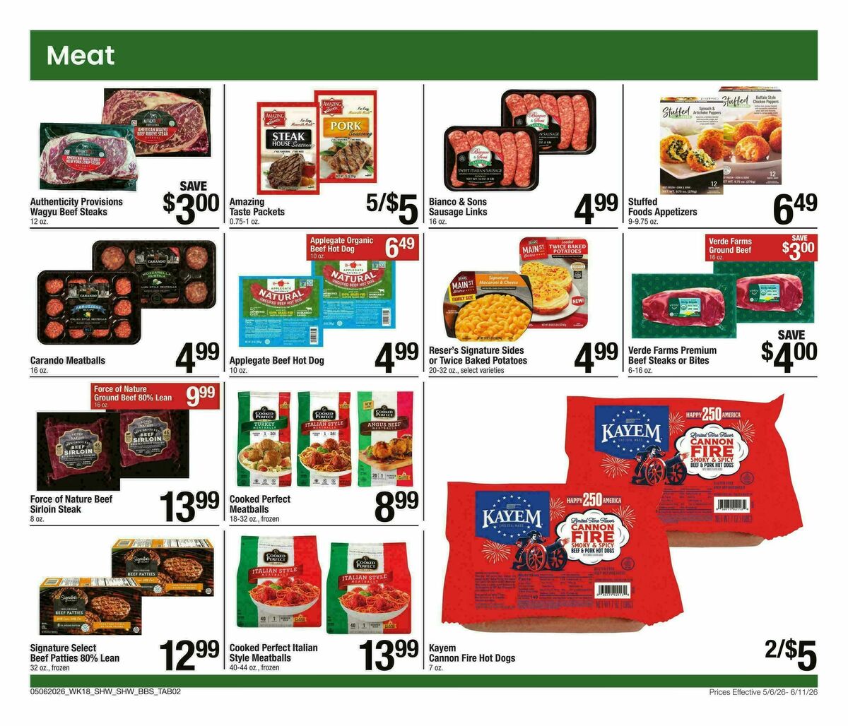 Shaw's Big Book of Savings Weekly Ad from May 6