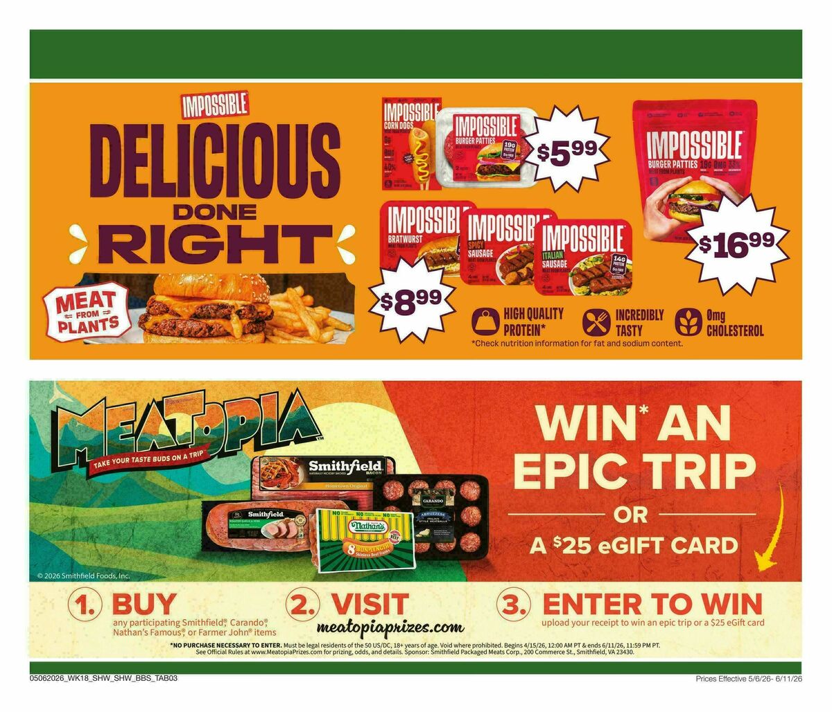 Shaw's Big Book of Savings Weekly Ad from May 6