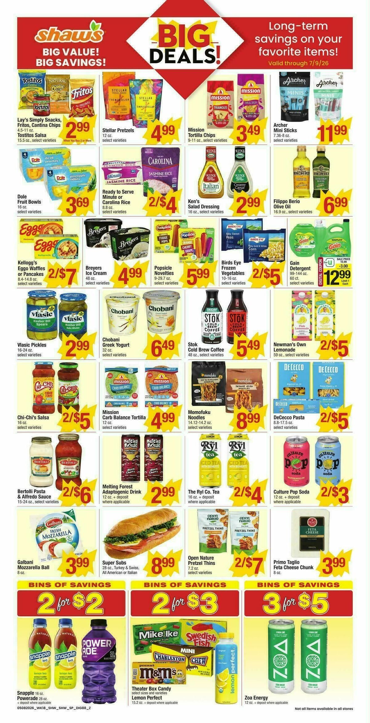 Shaw's Weekly Ad from May 8