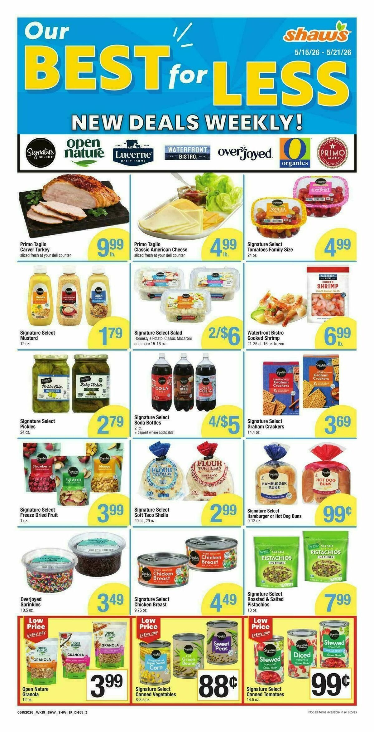 Shaw's Weekly Ad from May 15