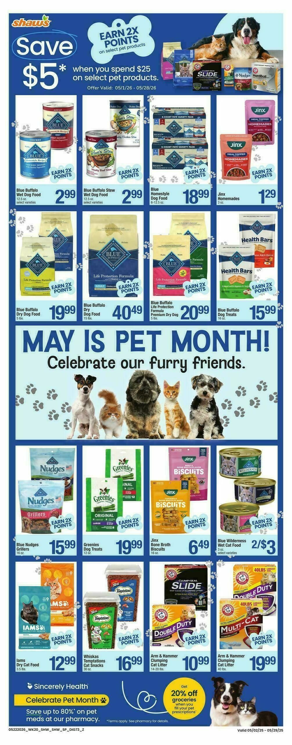 Shaw's Weekly Ad from May 22