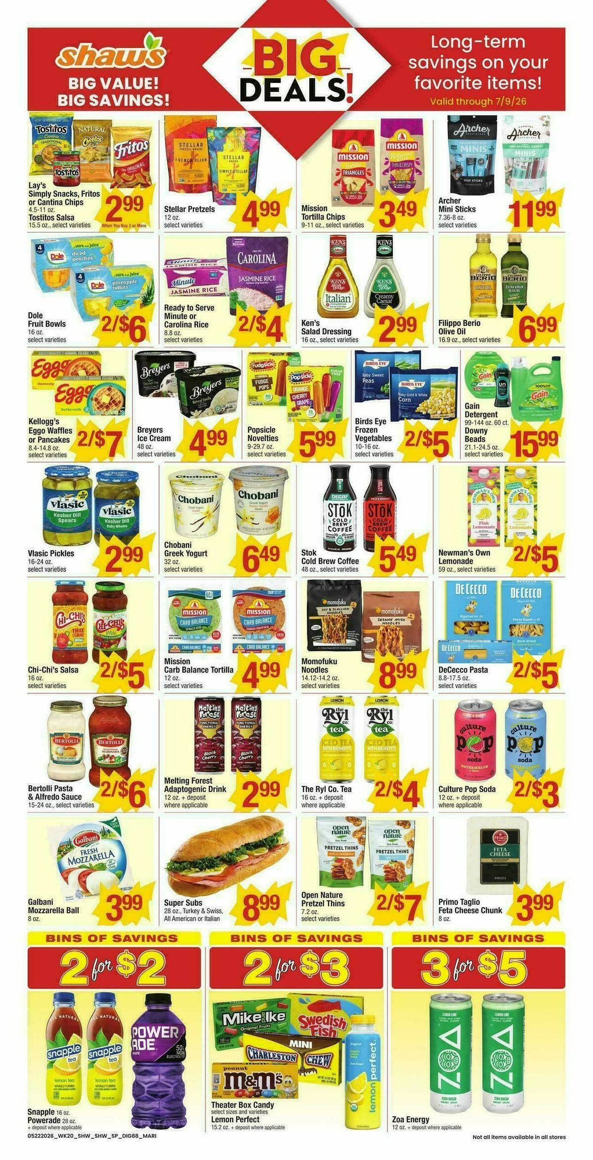 Shaw's Weekly Ad from May 22
