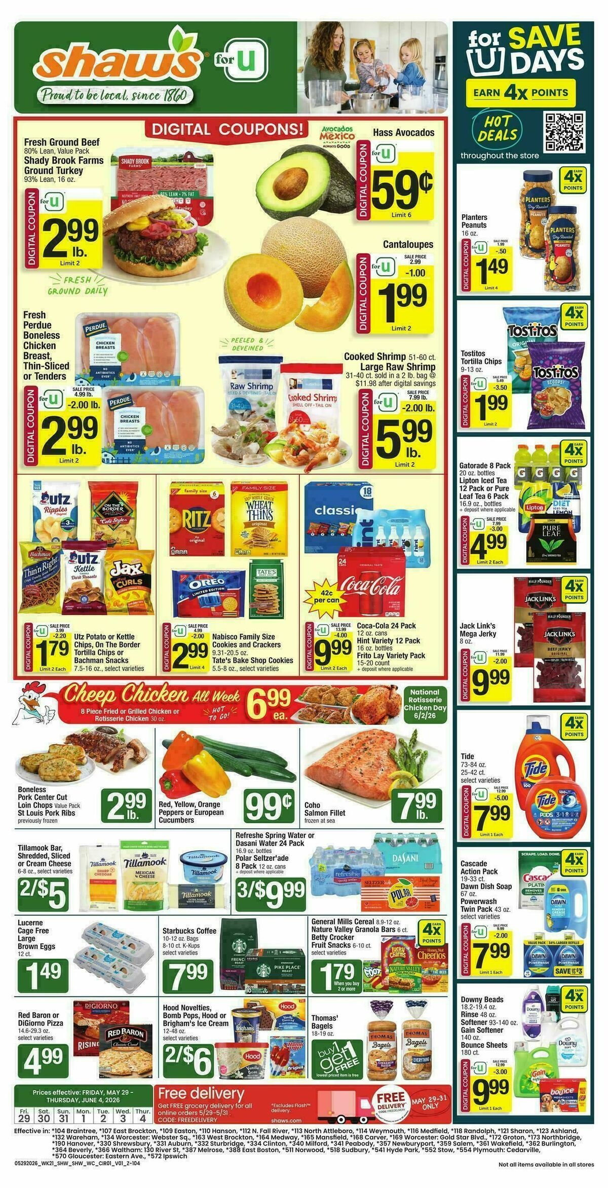 Shaw's Weekly Ad from May 29