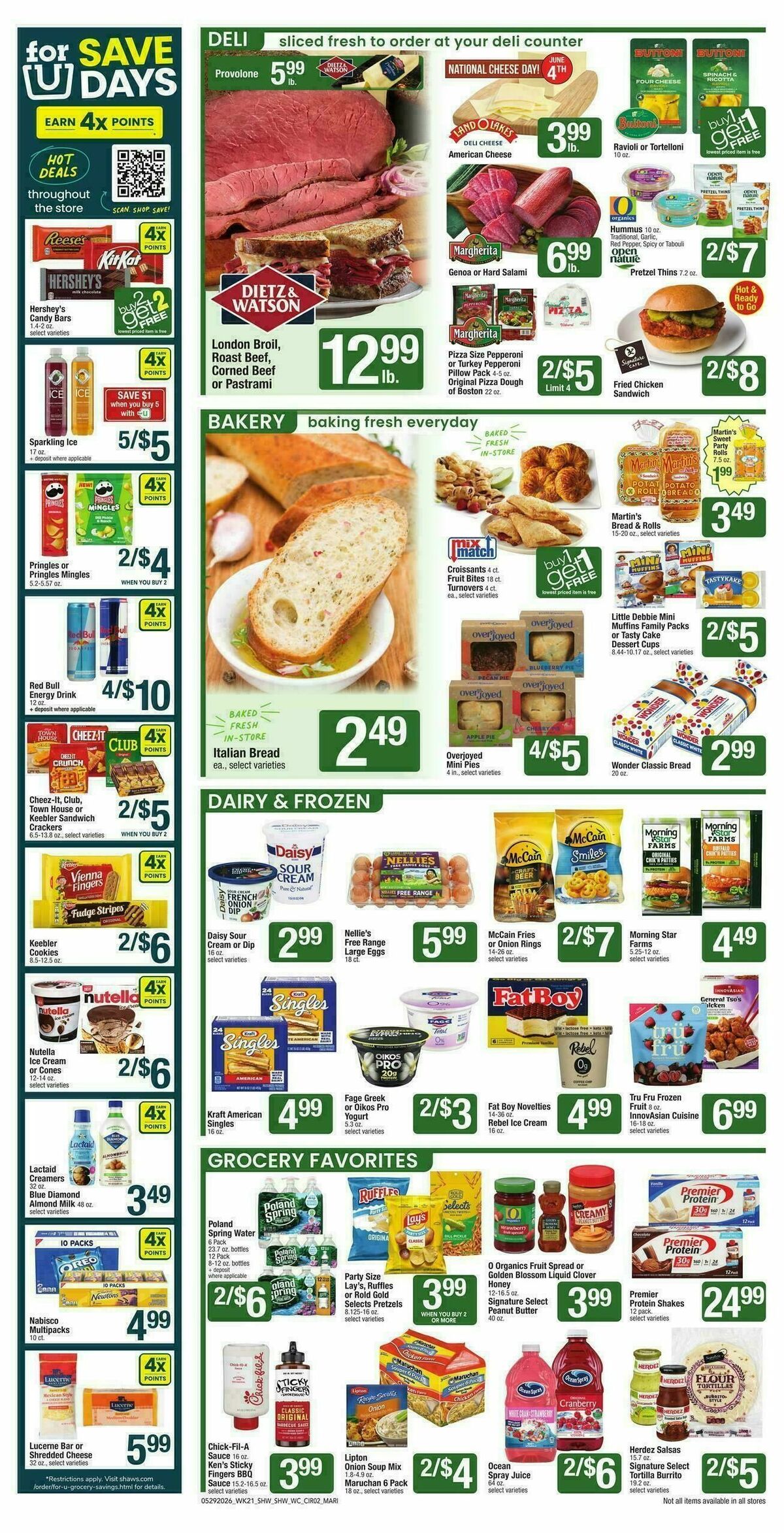 Shaw's Weekly Ad from May 29