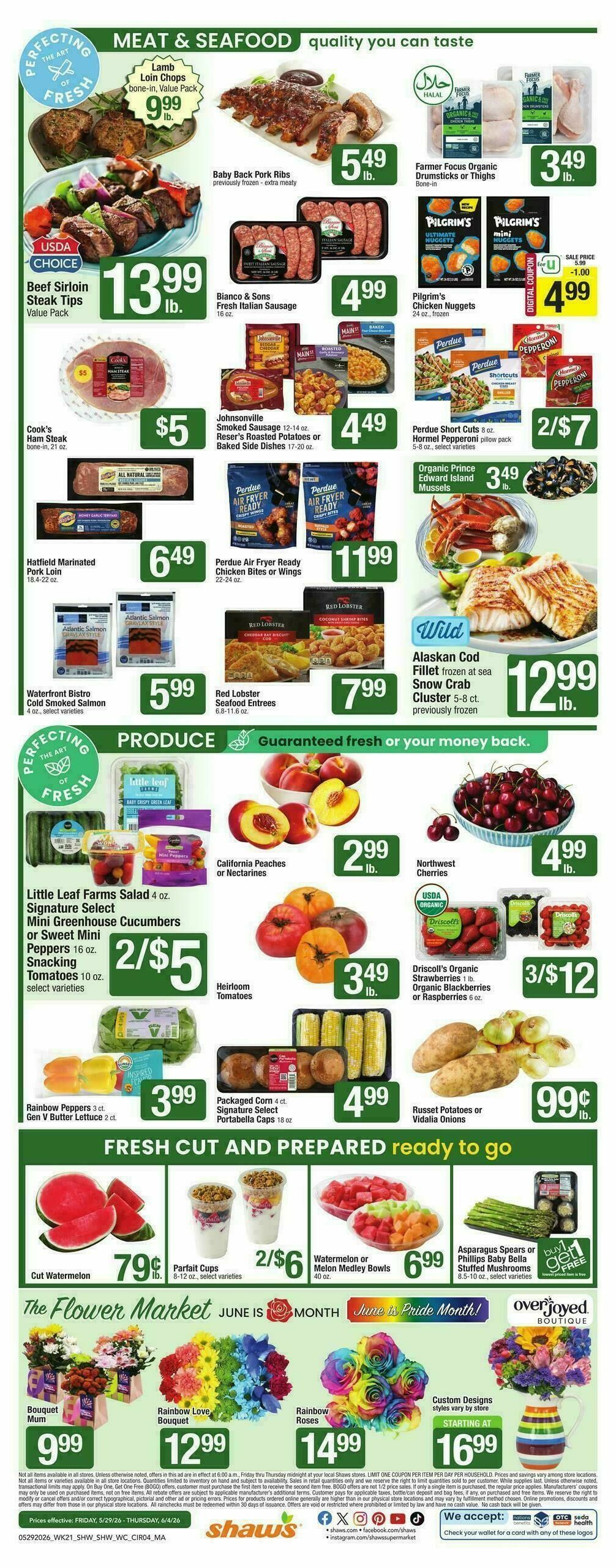 Shaw's Weekly Ad from May 29