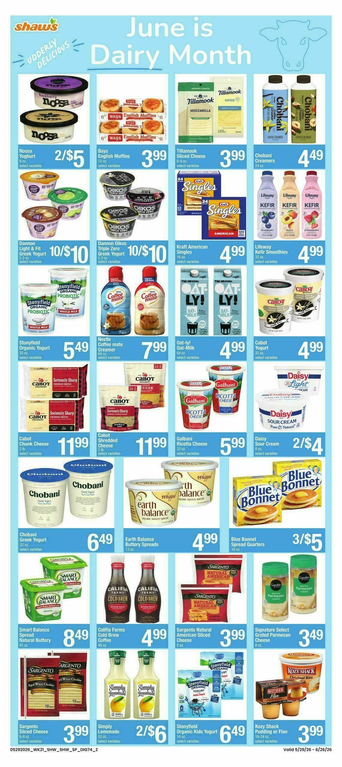 Shaw's Weekly Ad from May 29