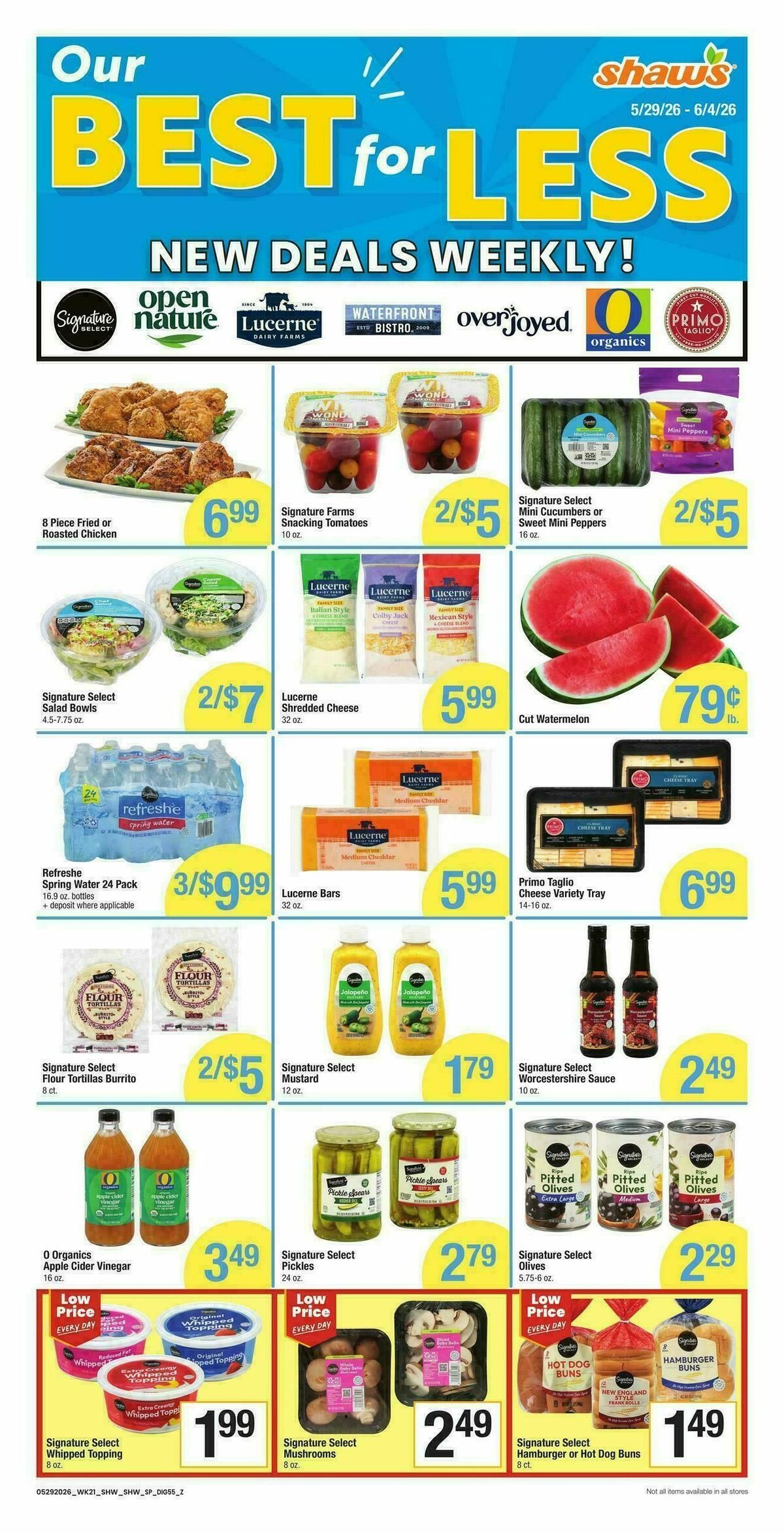 Shaw's Weekly Ad from May 29