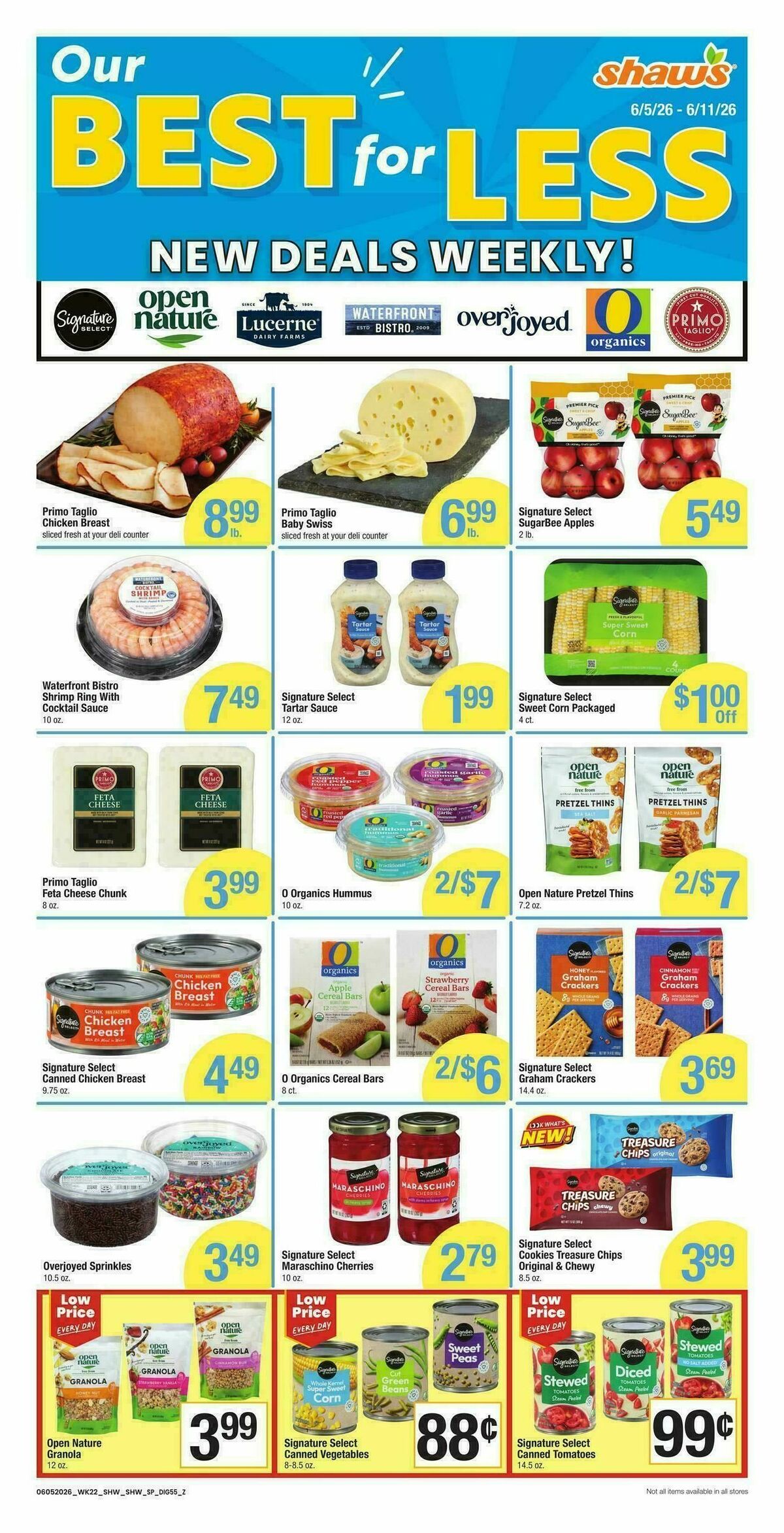 Shaw's Weekly Ad from June 5