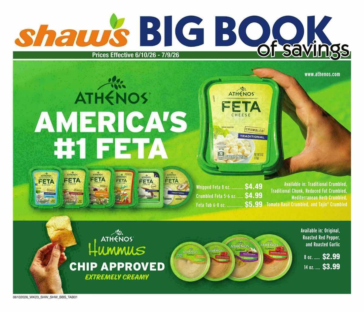 Shaw's Big Book of Savings Weekly Ad from June 10