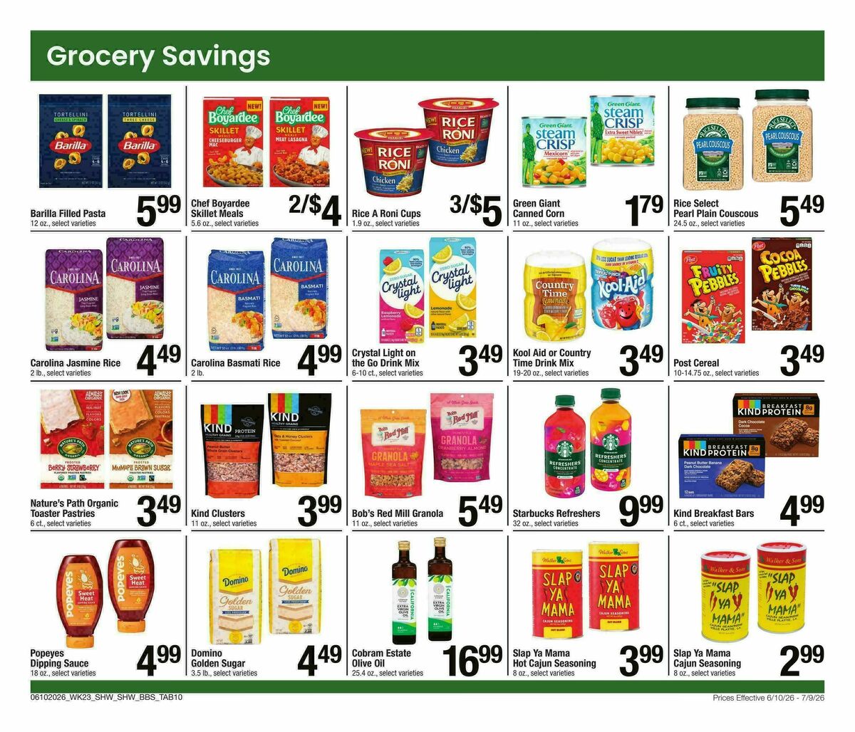 Shaw's Big Book of Savings Weekly Ad from June 10
