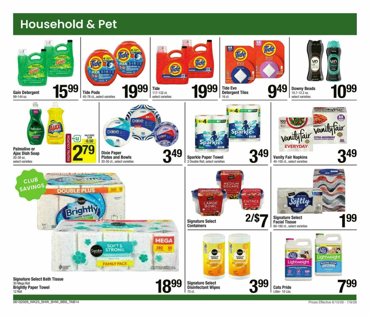 Shaw's Big Book of Savings Weekly Ad from June 10
