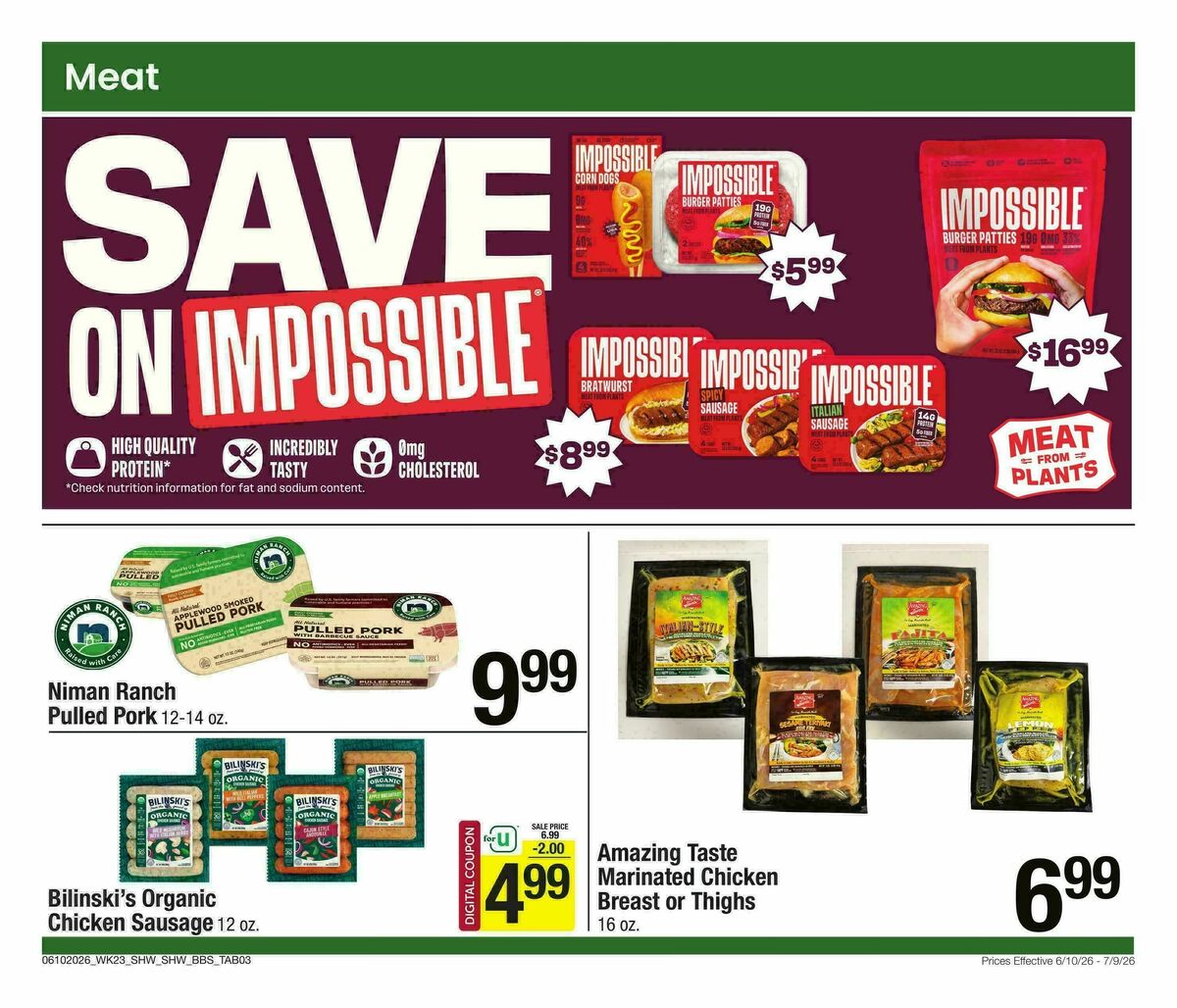 Shaw's Big Book of Savings Weekly Ad from June 10