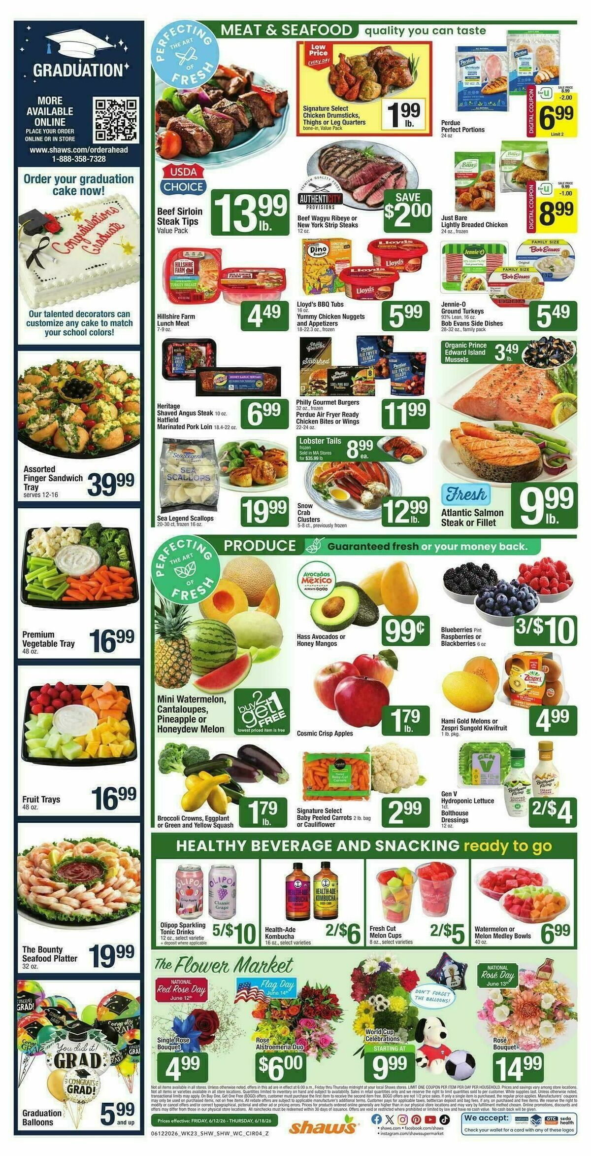 Shaw's Weekly Ad from June 12