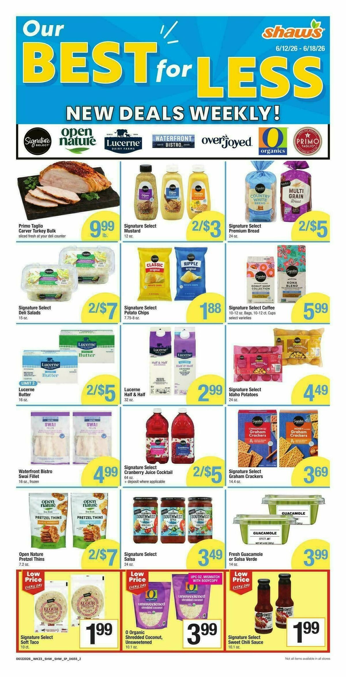 Shaw's Weekly Ad from June 12