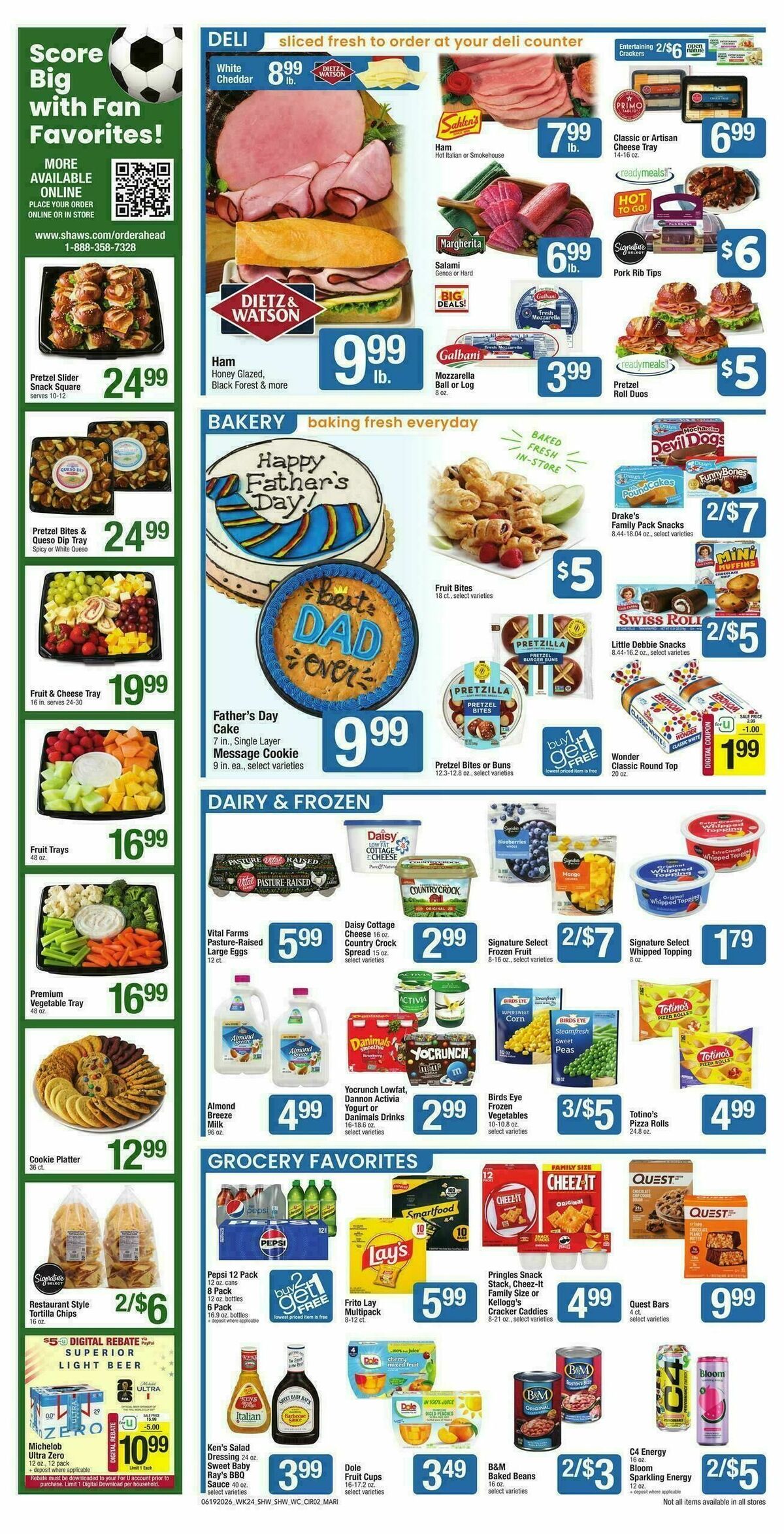 Shaw's Weekly Ad from June 19