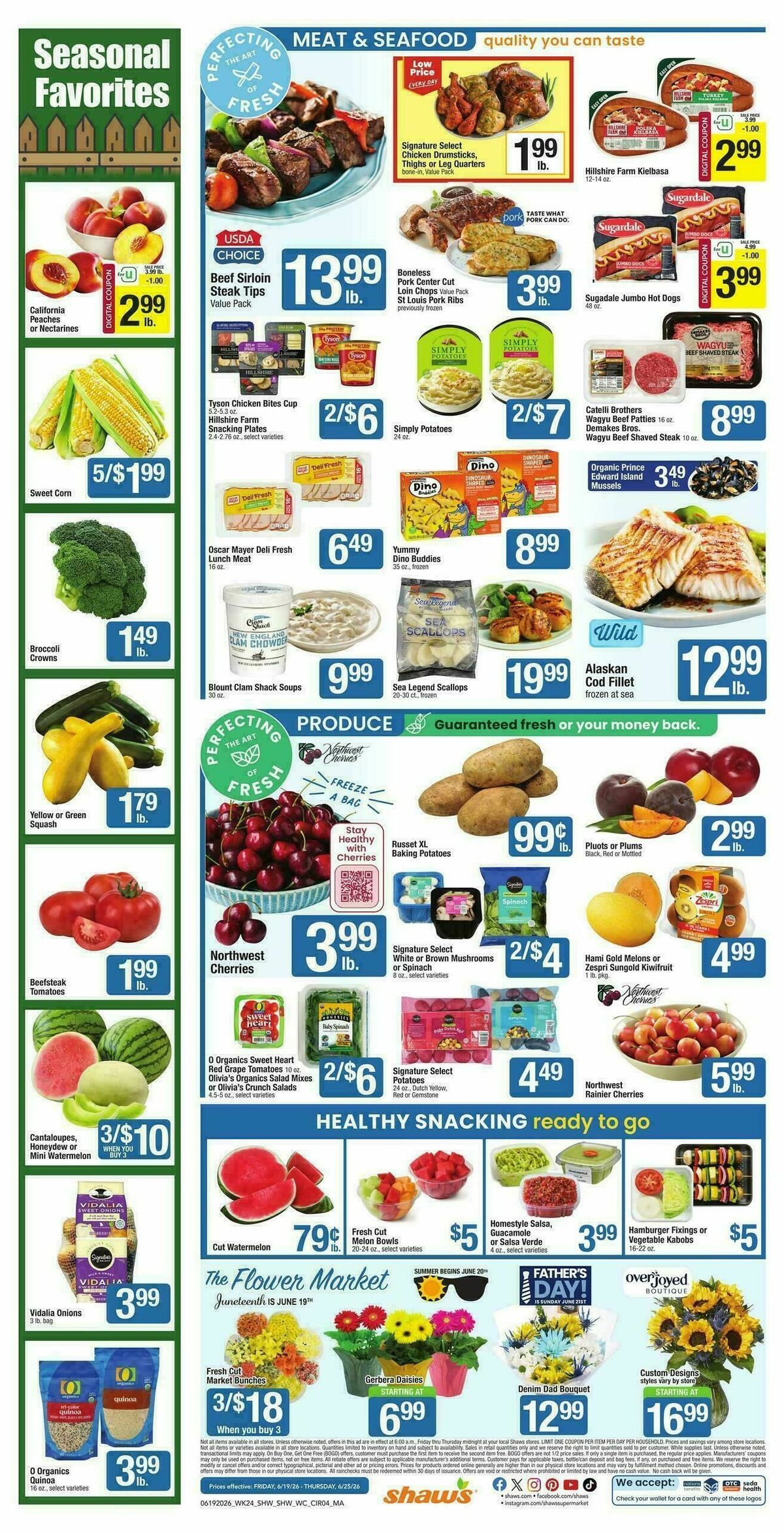 Shaw's Weekly Ad from June 19