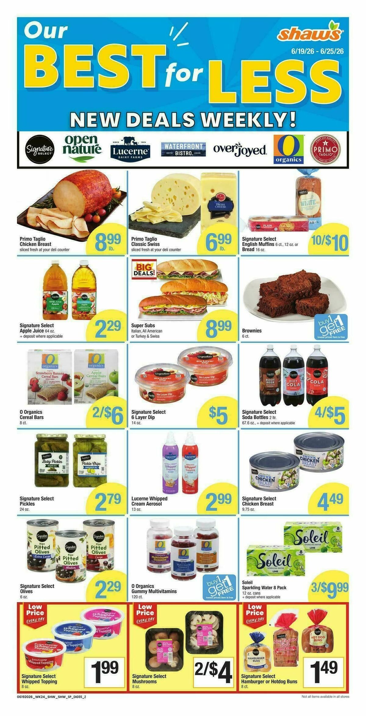 Shaw's Weekly Ad from June 19