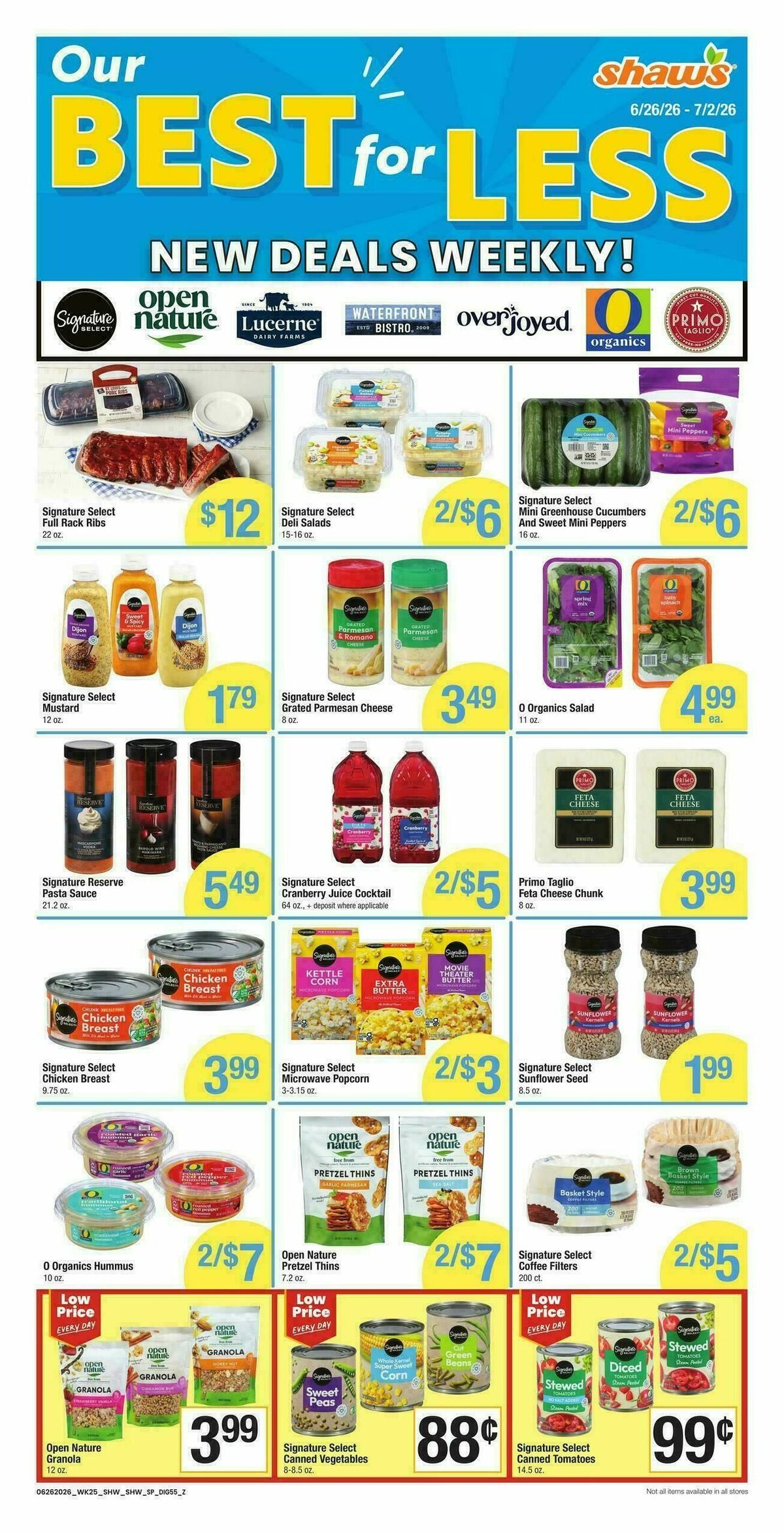 Shaw's Weekly Ad from June 26