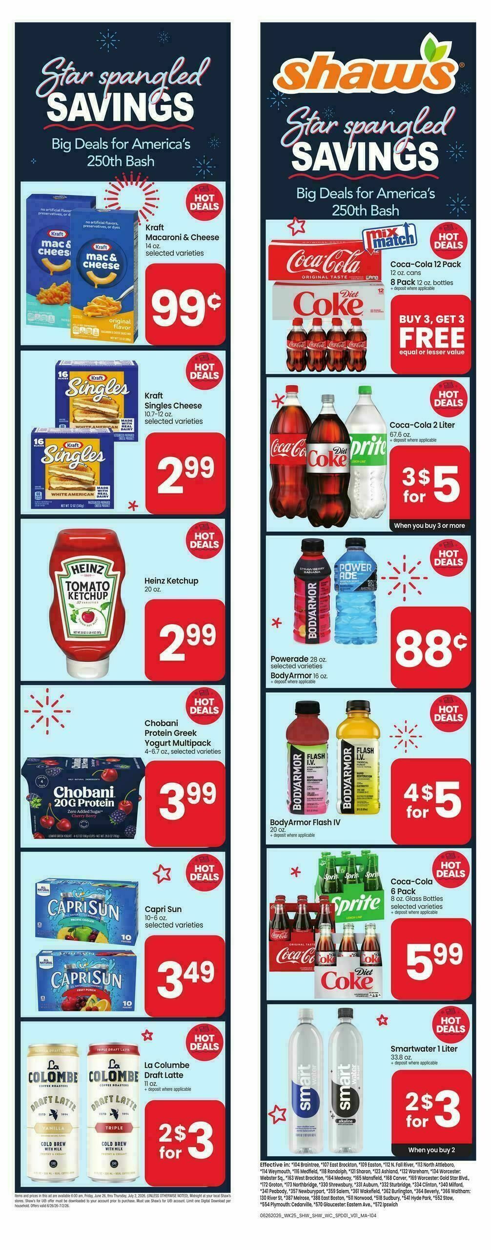 Shaw's Weekly Ad from June 26