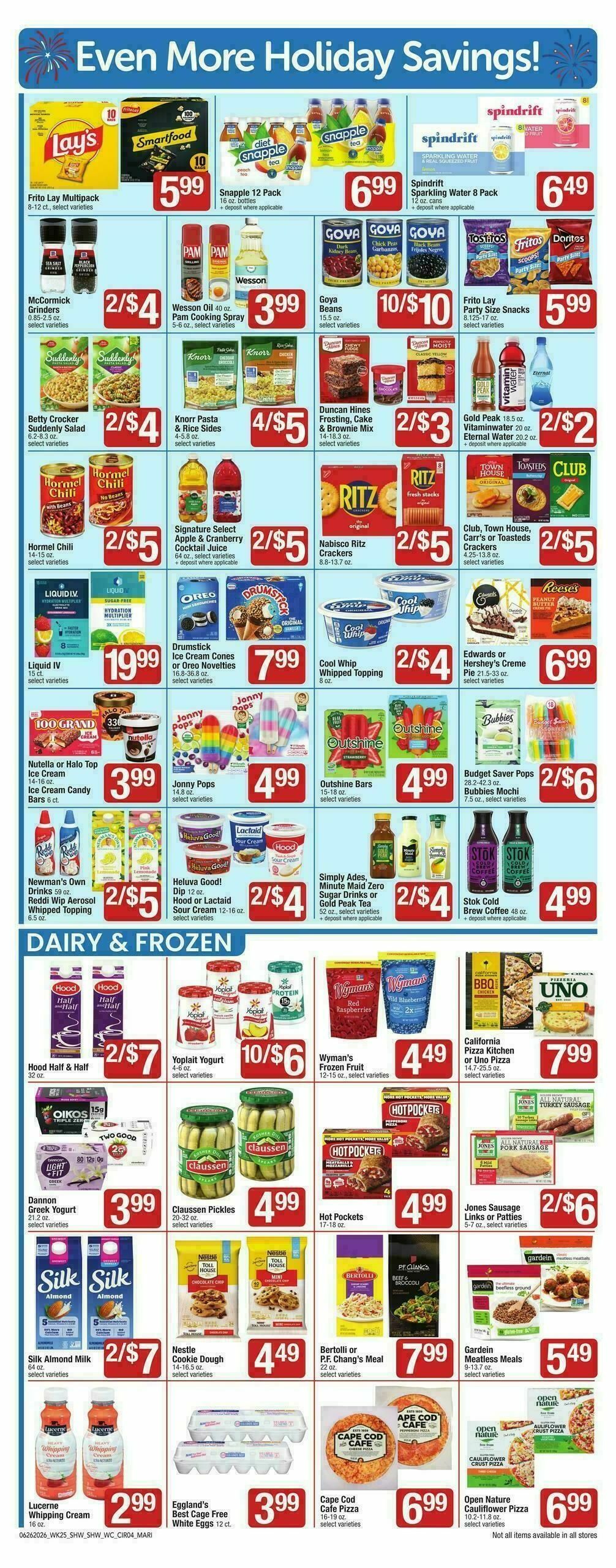 Shaw's Weekly Ad from June 26
