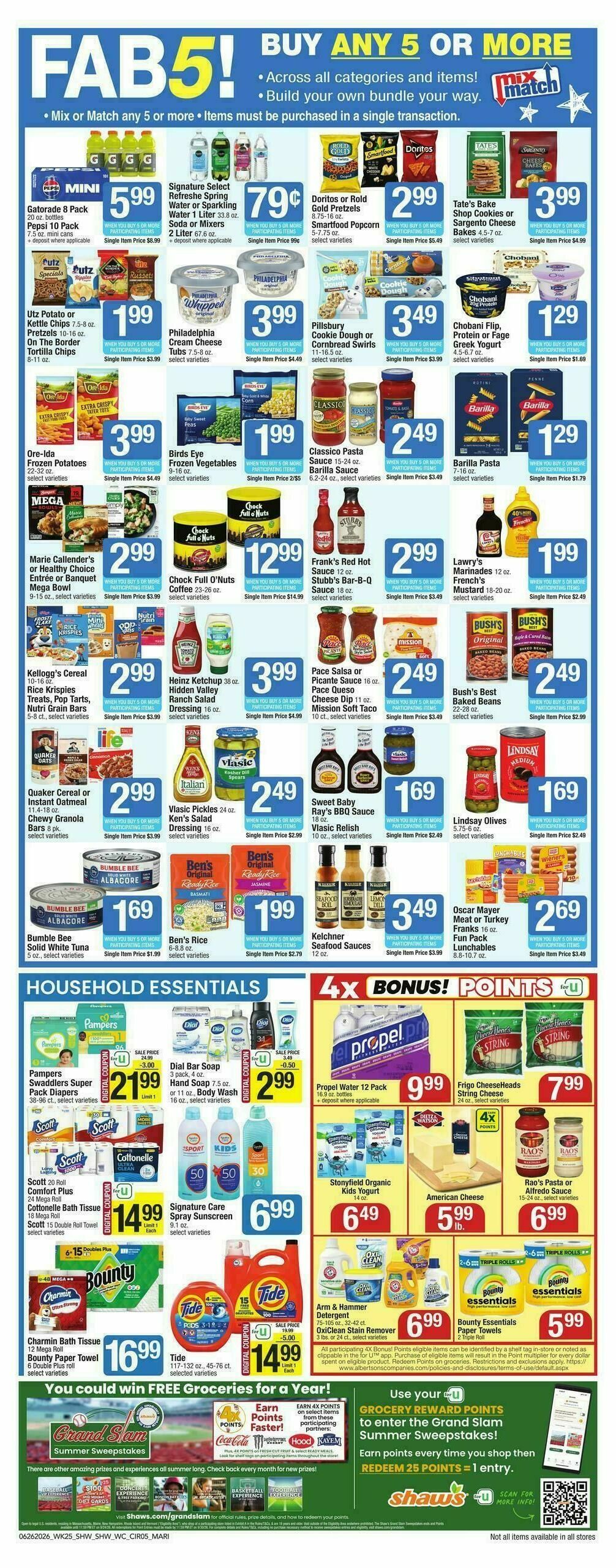 Shaw's Weekly Ad from June 26