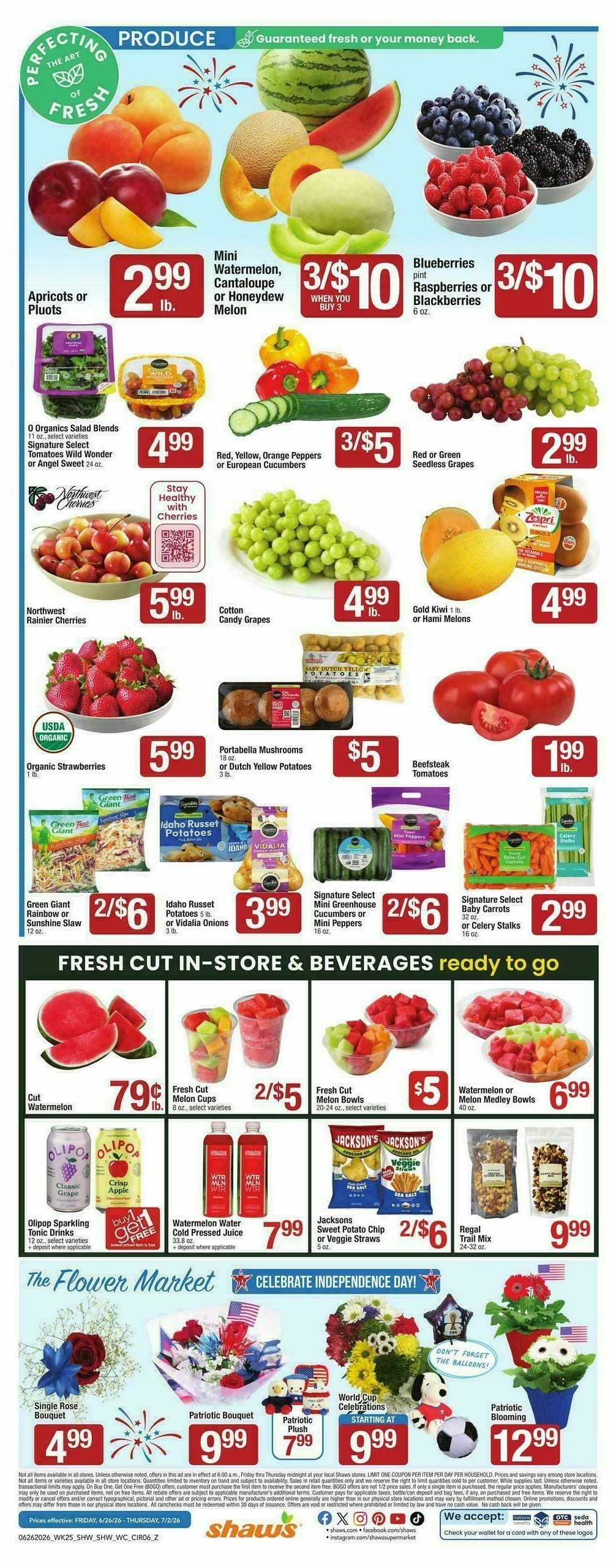Shaw's Weekly Ad from June 26