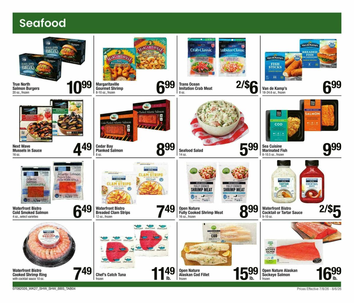 Shaw's Big Book of Savings Weekly Ad from July 8