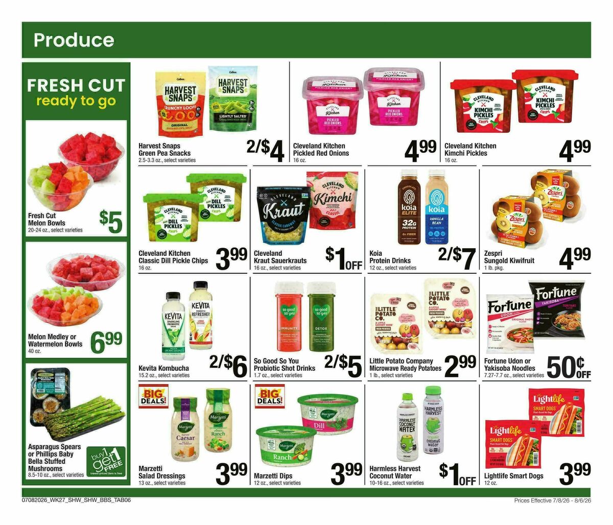 Shaw's Big Book of Savings Weekly Ad from July 8