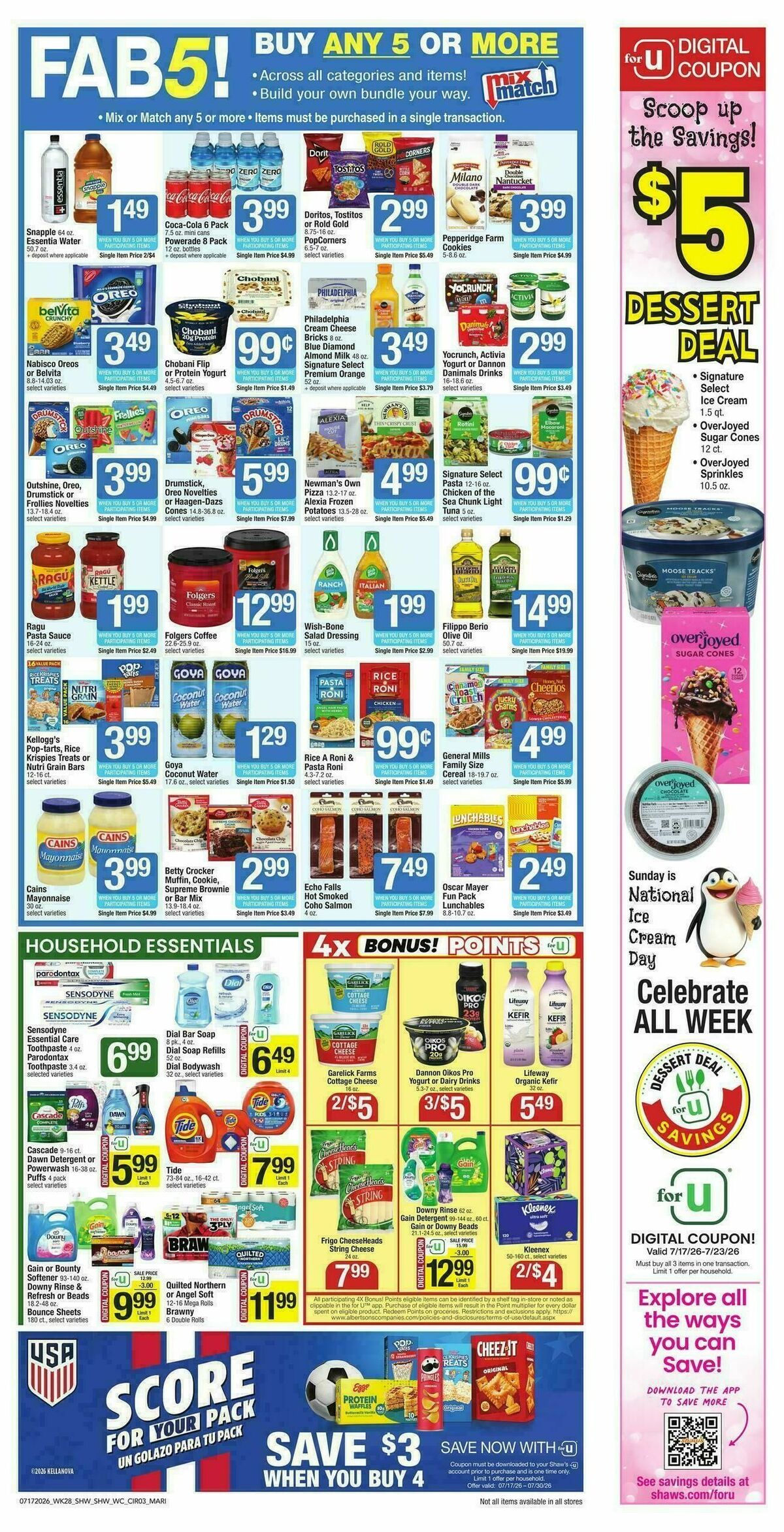 Shaw's Weekly Ad from July 17