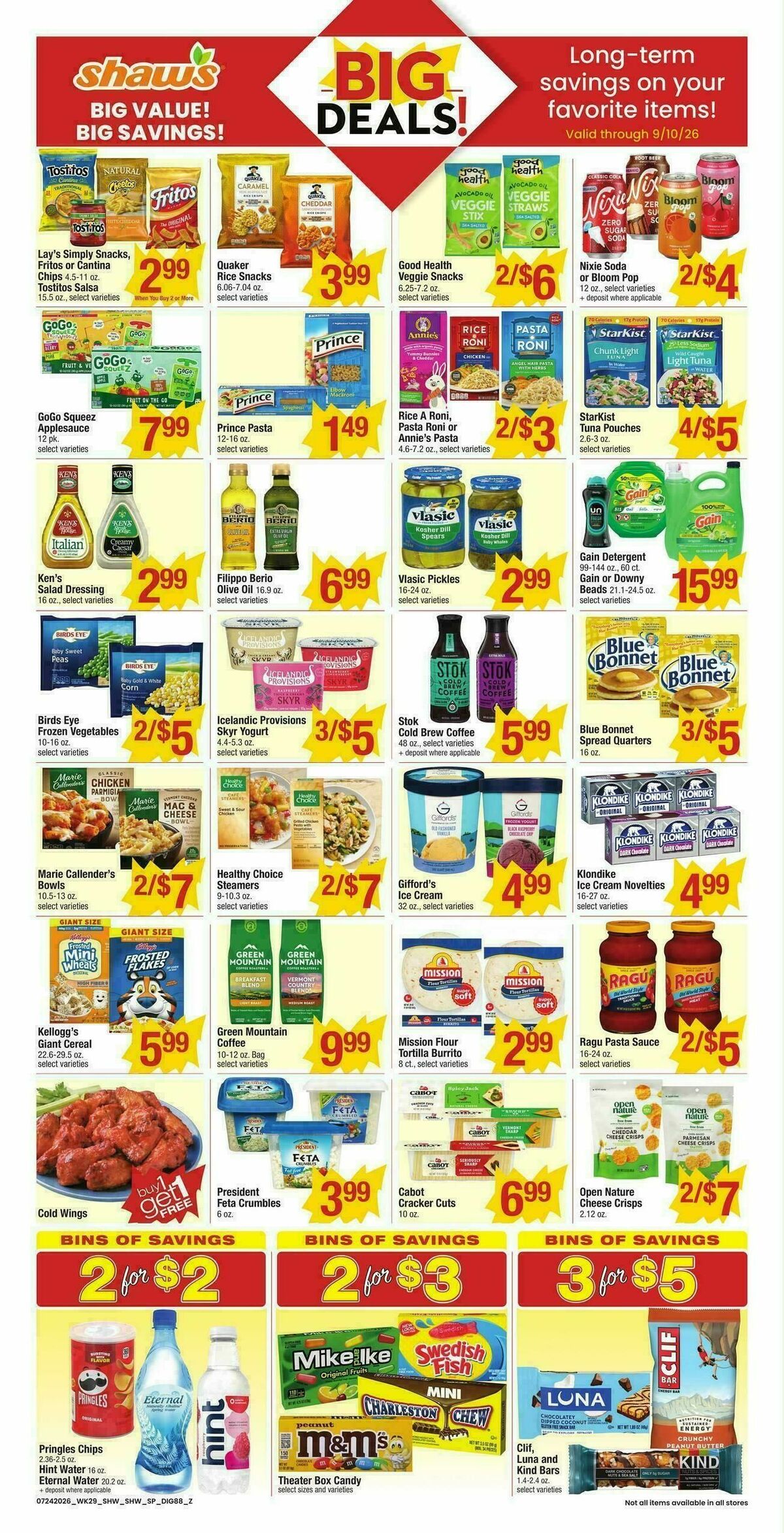 Shaw's Weekly Ad from July 24