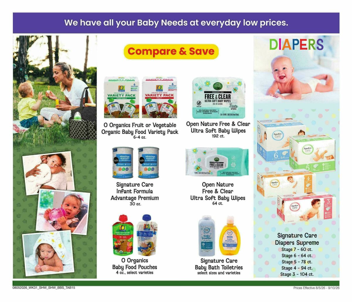 Shaw's Big Book of Savings Weekly Ad from August 5