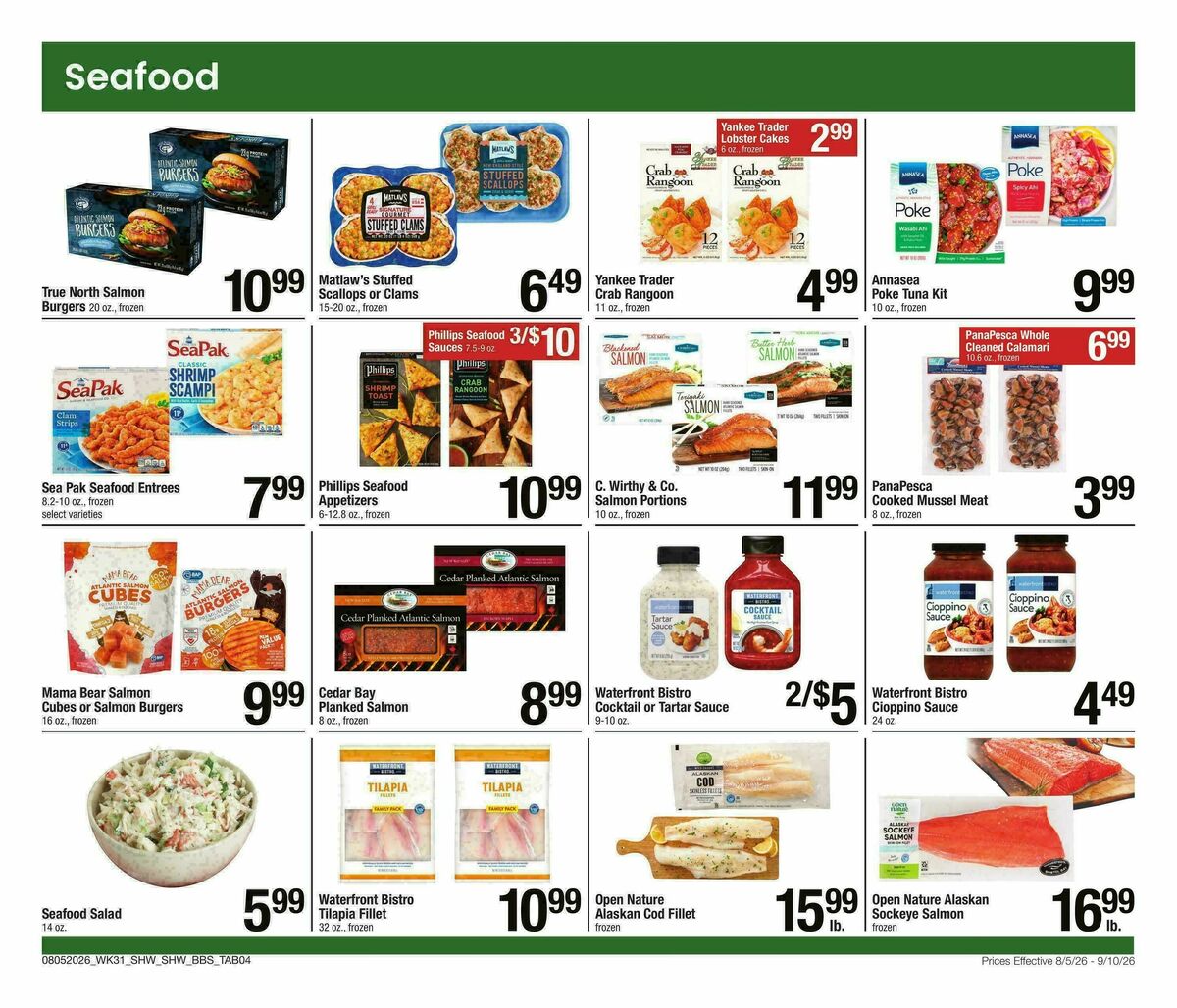 Shaw's Big Book of Savings Weekly Ad from August 5