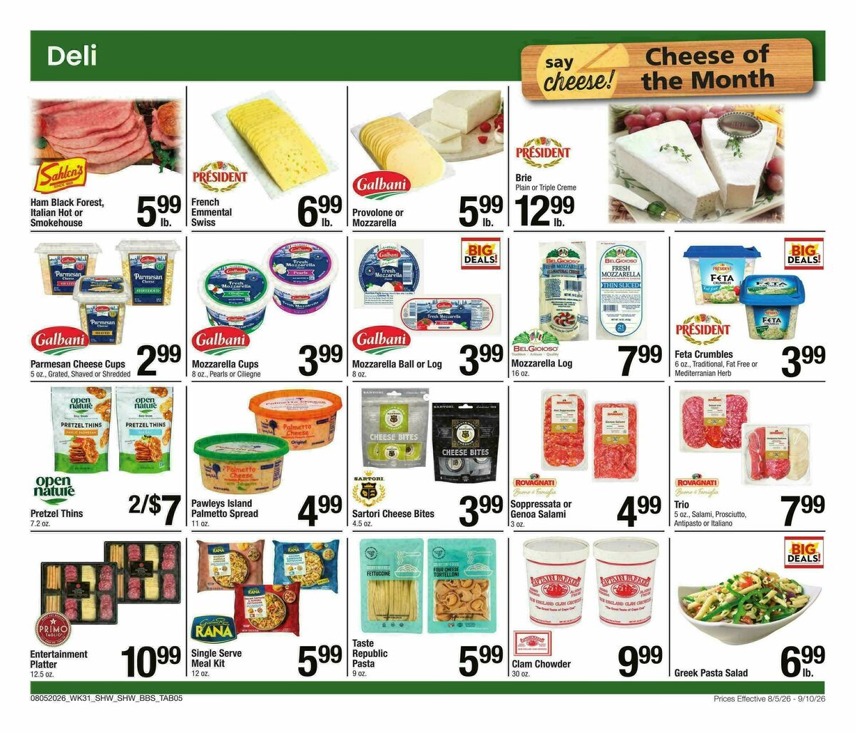 Shaw's Big Book of Savings Weekly Ad from August 5