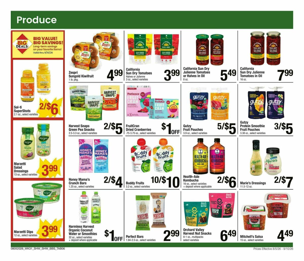 Shaw's Big Book of Savings Weekly Ad from August 5