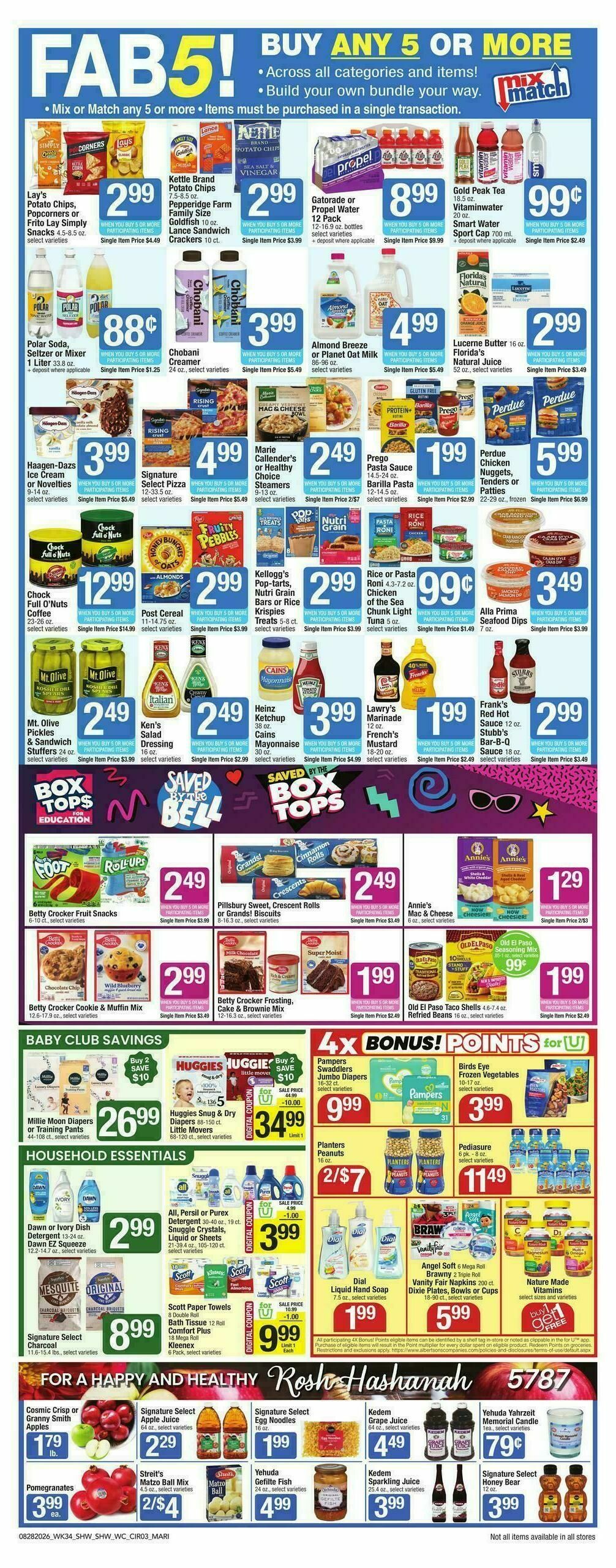 Shaw's Weekly Ad from August 28