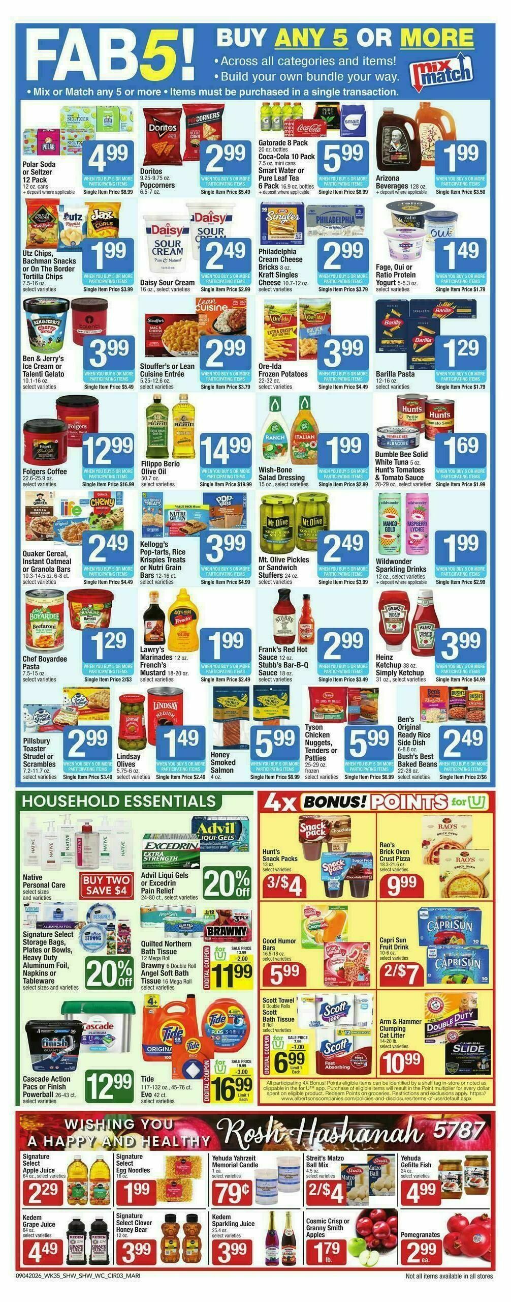 Shaw's Weekly Ad from September 4