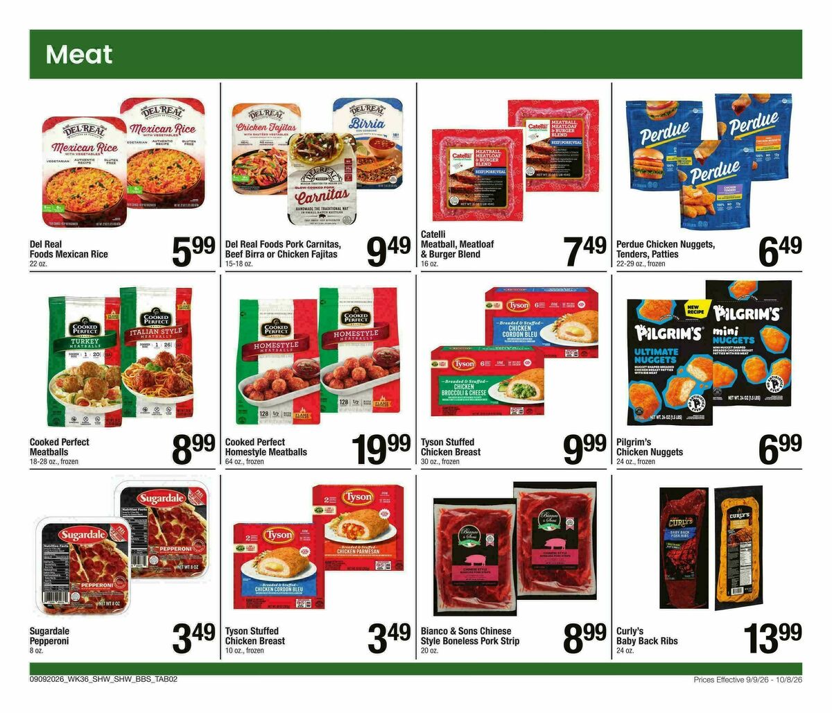 Shaw's Big Book of Savings Weekly Ad from September 9