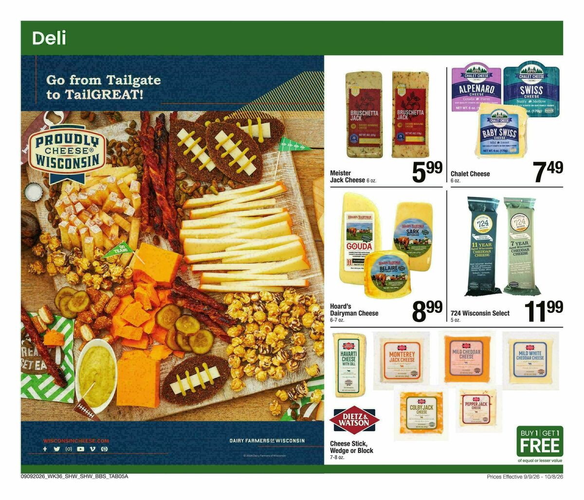 Shaw's Big Book of Savings Weekly Ad from September 9