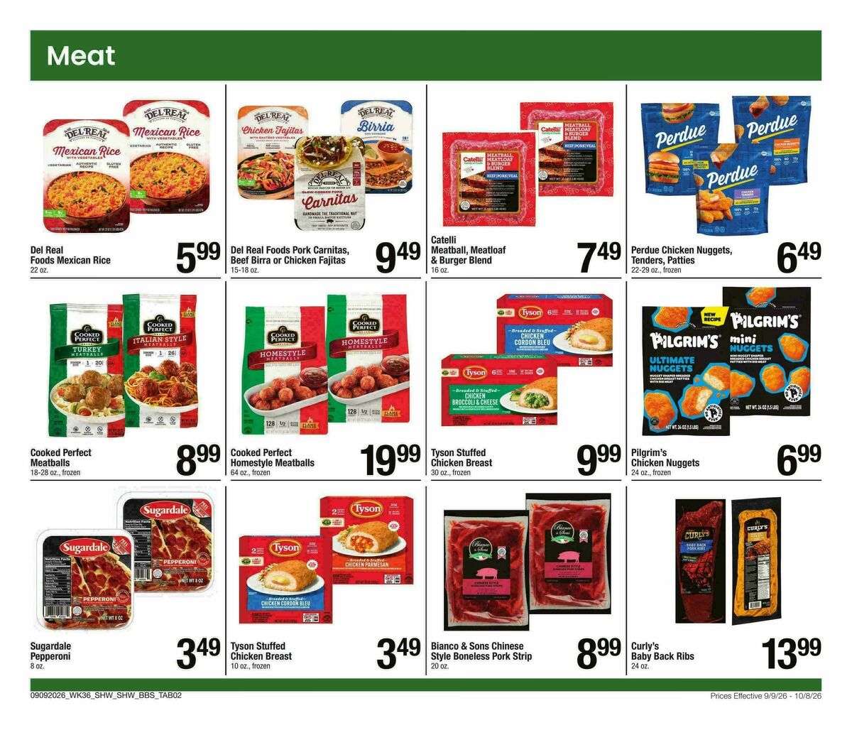 Shaw's Big Book of Savings Weekly Ad from September 9