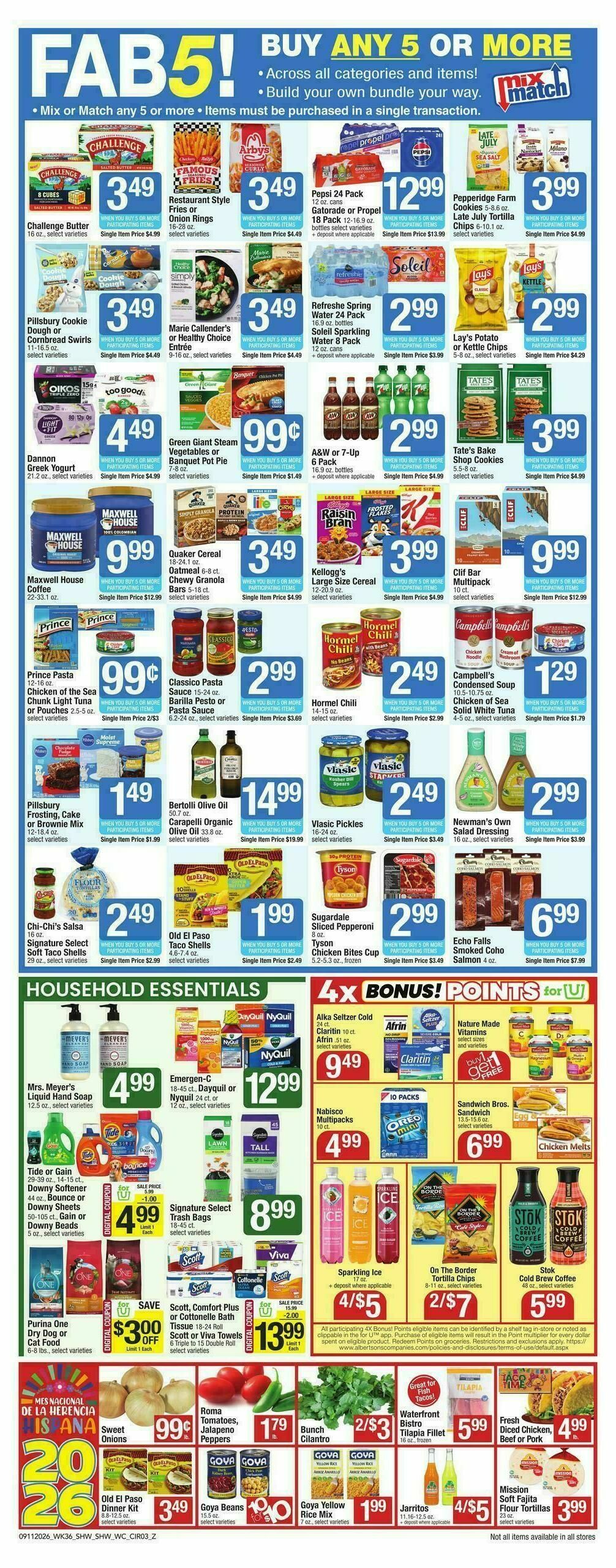 Shaw's Weekly Ad from September 11