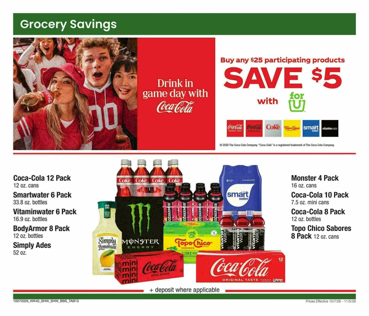 Shaw's Big Book of Savings Weekly Ad from October 7