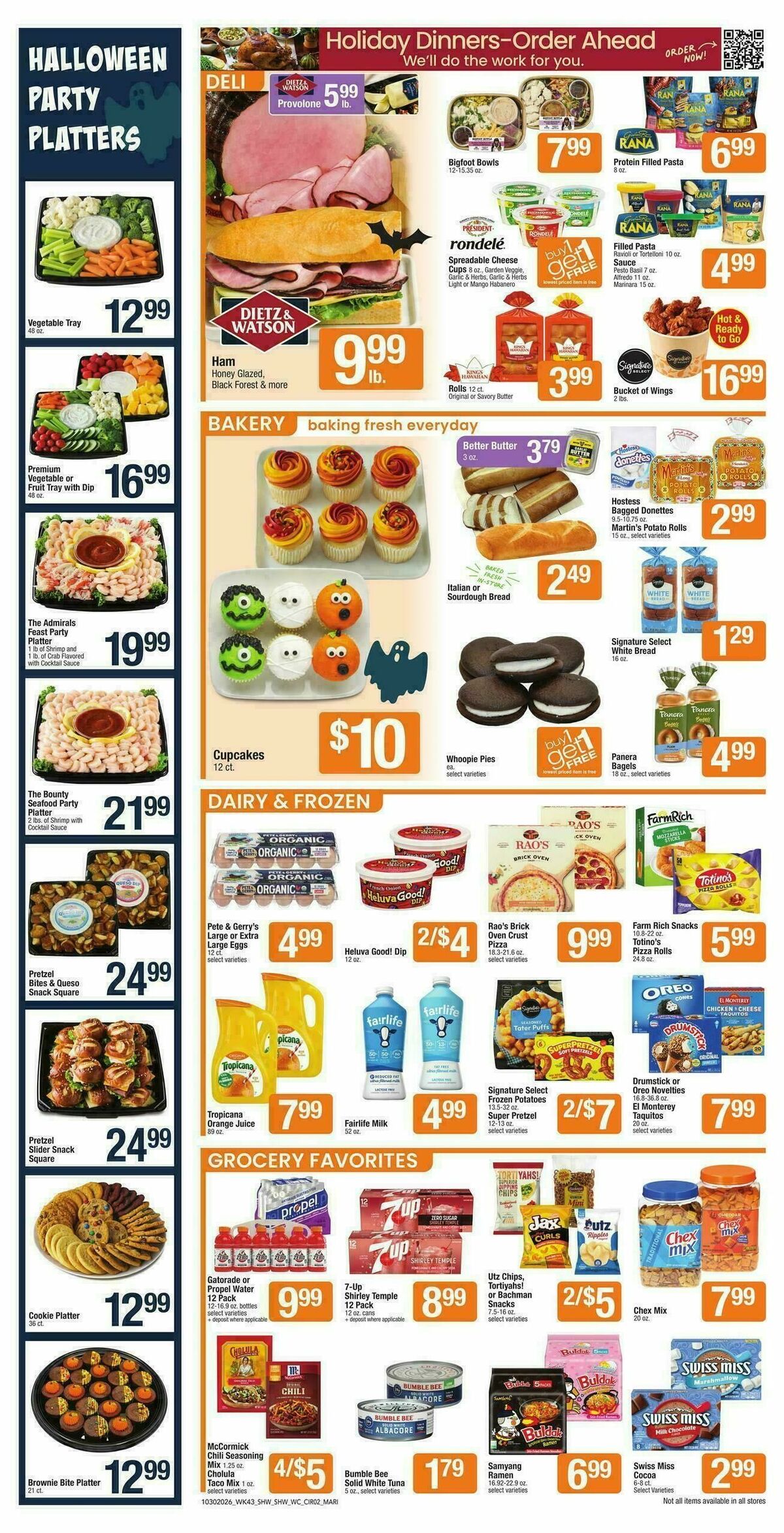 Shaw's Weekly Ad from October 30