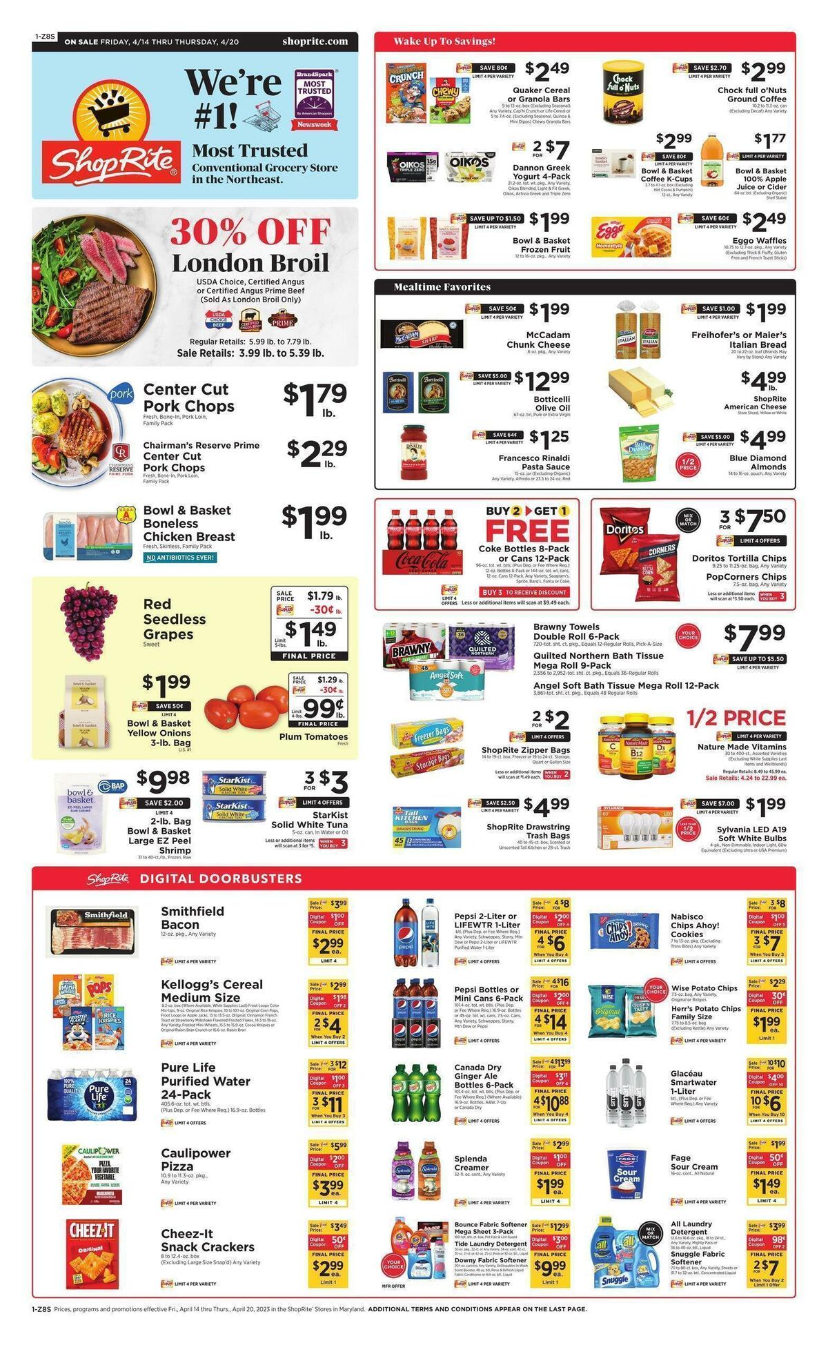 ShopRite Weekly Ad from April 14