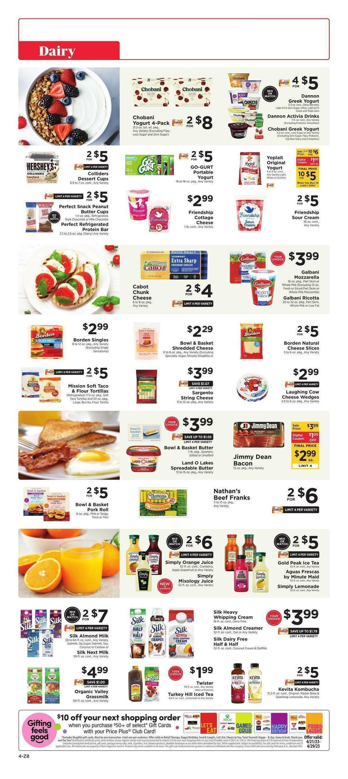 ShopRite Weekly Ad from April 21
