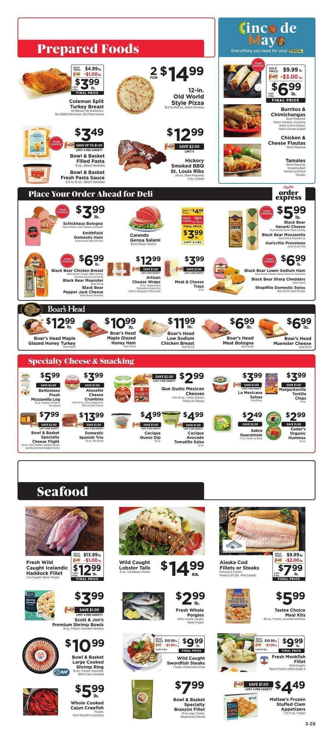 ShopRite Weekly Ad from April 28