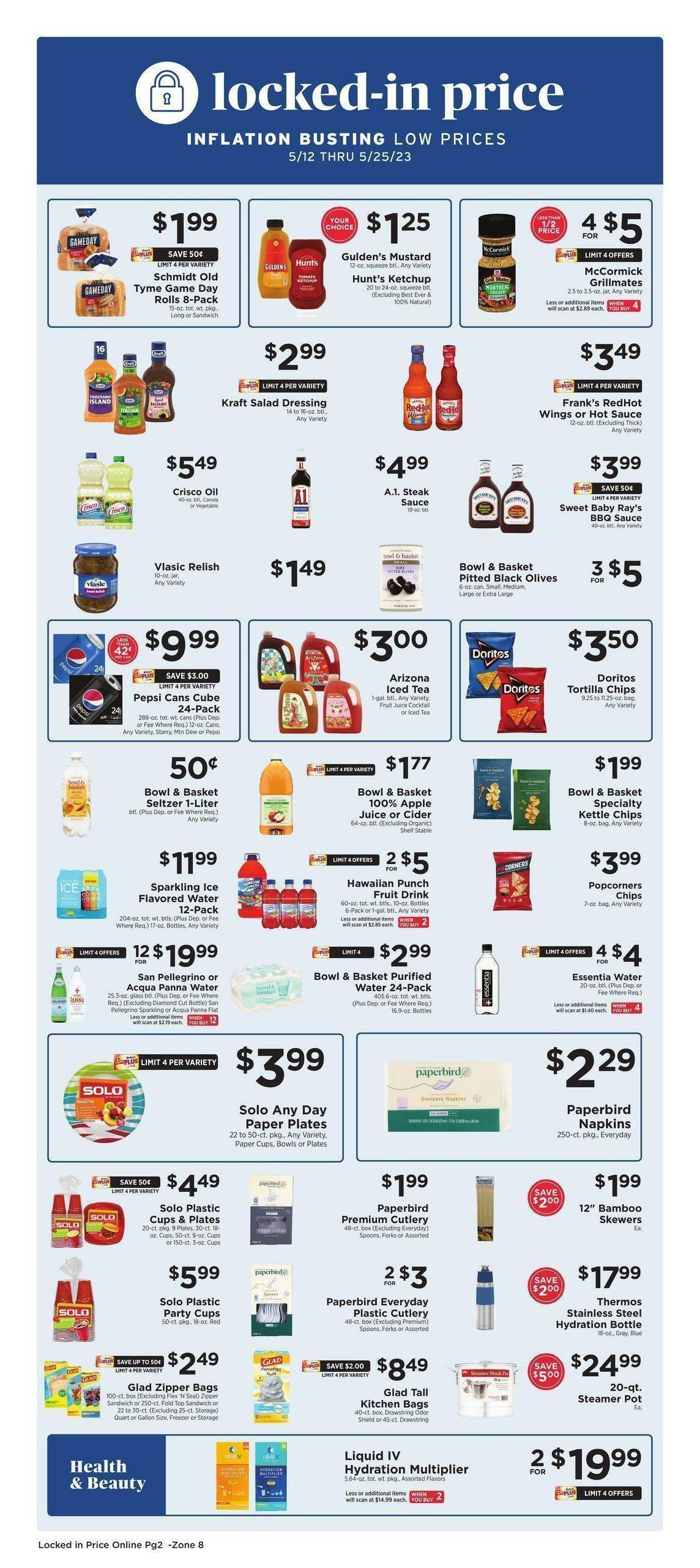 ShopRite Locked-in Price Weekly Ad from May 12