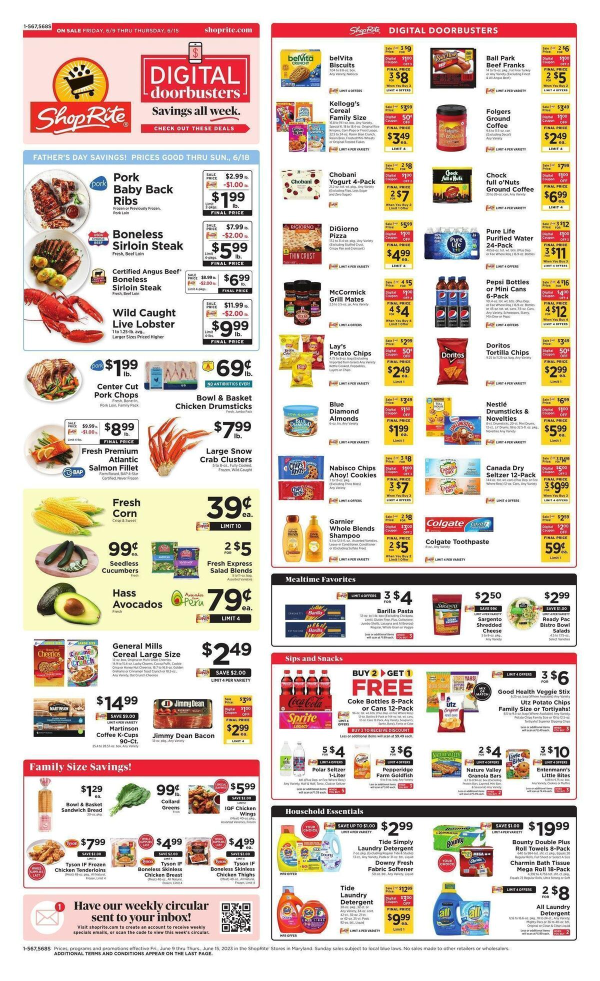 ShopRite Weekly Ad from June 9