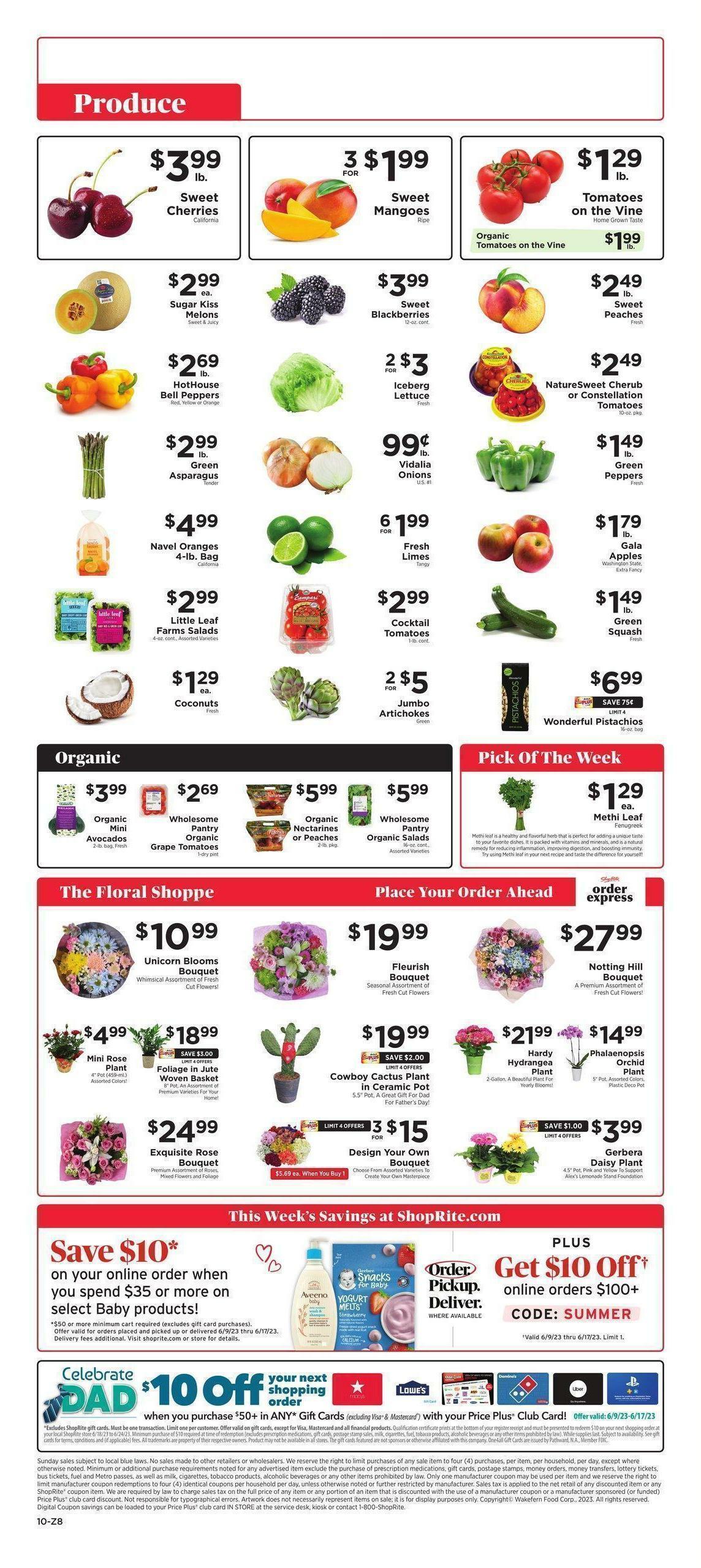 ShopRite Weekly Ad from June 9