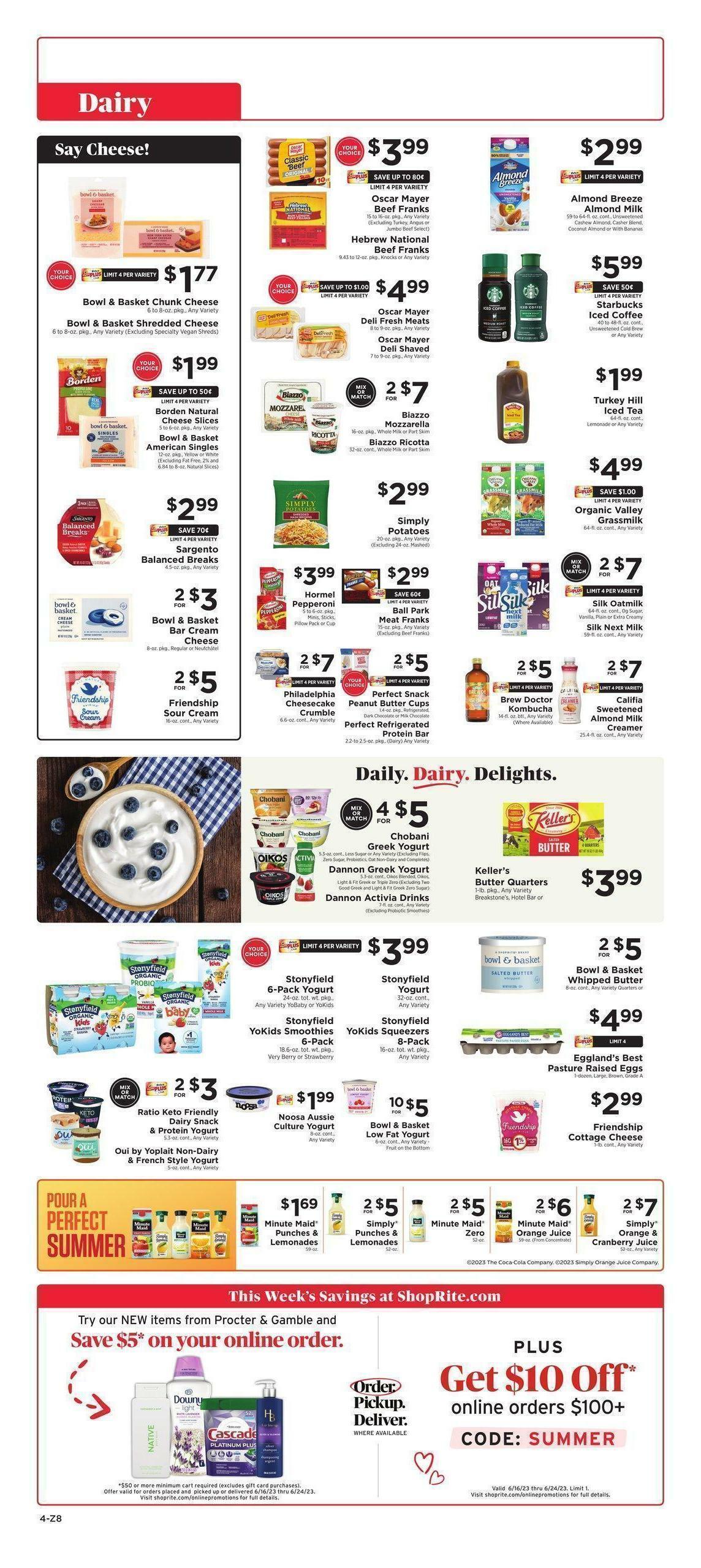 ShopRite Weekly Ad from June 16